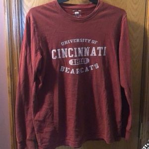 University of Cincinnati long sleeve